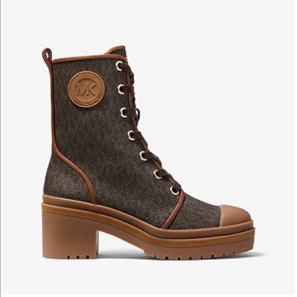 Michael Kors / Cory logo combat boot
